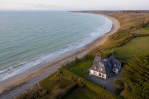 Capitation drone de bien immobilier à Deauville